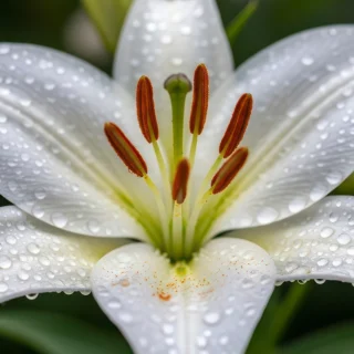 White Lilium/ White Asiatic Lily Bulbs (Imported)